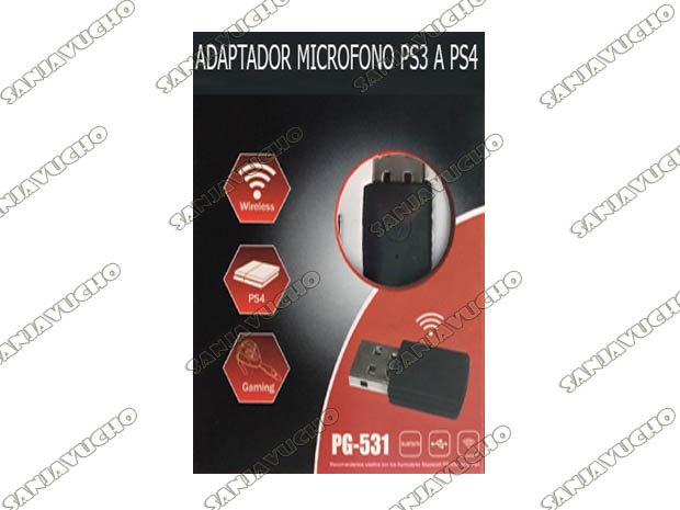 &+ CONVERTIDOR BLUETOOTH PS3 A PS4 PG-531